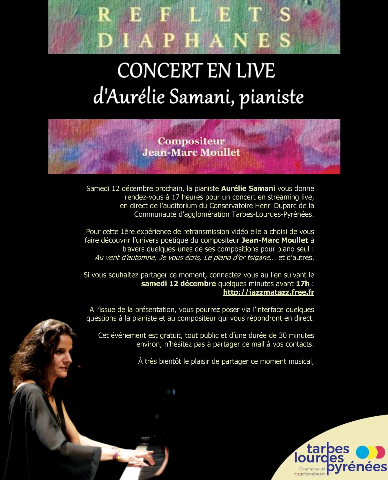 Concert Live 12 décembre 2020